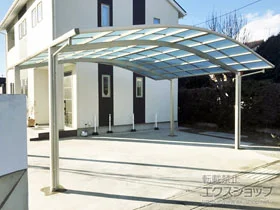 YKKAPのカーポート レイナツインポートグラン　積雪～20cm対応 施工例