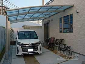 のカーポート レイナベーカポートグラン 延長　積雪〜20cm対応 施工例