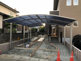 のカーポート レイナツインポートグラン　積雪〜20cm対応 施工例