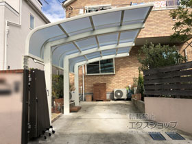 のカーポート レイナキャップポートグラン50　積雪〜50cm対応/3本柱 施工例