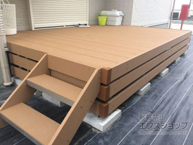 のウッドデッキ リウッドデッキ 200 施工例