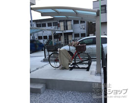 のサイクルポート・駐輪場 レイナポートグランミニ 積雪〜20cm対応 施工例