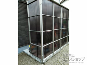 のストックヤード ストックヤードII 積雪50cm対応 両袖タイプ 施工例