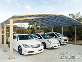 のカーポート レイナトリプルポートグラン　積雪〜20cm対応 施工例