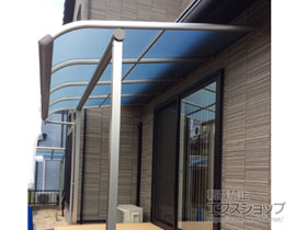 の ヴェクターテラス R型 テラスタイプ 単体 積雪〜20cm対応 施工例