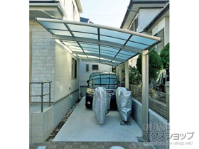 のカーポート レイナポートグラン 縦連棟　積雪〜20cm対応 施工例