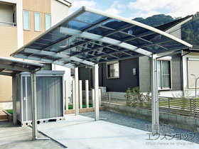 のカーポート レイナポートグラン 延長　積雪〜20cm対応 施工例