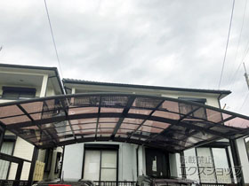 のカーポート レイナツインポートグラン　積雪〜20cm対応 施工例