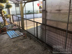 YKKAP�̃t�F���X�E��E�� �V���v���I�t�F���XM2�^ �c�䌅���b�V�� ���R���{�H �{�H��