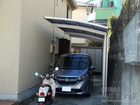 のカーポート レイナポートグラン 延長　積雪〜20cm対応 施工例