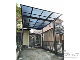 のカーポート ネスカＦ (フラットスタイル) 耐雪風圧強化パッケージ 積雪〜30cm対応 施工例