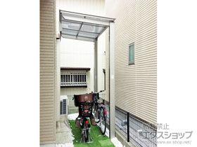 のテラス屋根 フーゴF 独立テラスタイプ 単体 積雪〜20cm対応 施工例