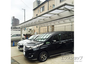 のカーポート エフルージュ トリプル 積雪〜20cm対応 施工例