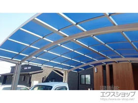 YKKAPのカーポート レイナツインポートグラン　積雪～20cm対応 施工例