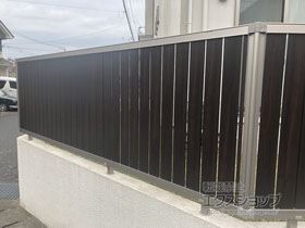 のフェンス・柵 セレビューフェンス RP4型 自在柱式 施工例