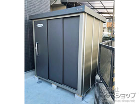 の物置・屋外倉庫 エスケーエイト SK8-70 一般型 1800×1200×1940 SK8-70-GK 施工例