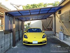 のカーポート エフルージュグラン　積雪〜20cm対応 施工例