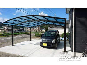 YKKAPのカーポート レイナツインポートグラン　積雪～20cm対応 施工例