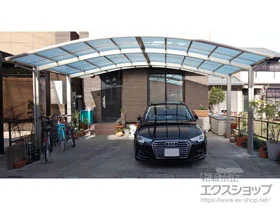 YKKAPのカーポート レイナツインポートグラン　積雪～20cm対応 施工例