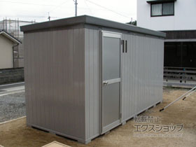 の物置・屋外倉庫 断熱物置 ネクスタプラス ドアタイプ 一般型 4420×1790×2375（NXP-81HD） NXP-81HD-MG 施工例