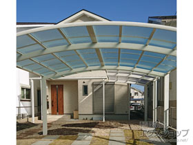 のテラス屋根 ヴェクターテラス F型 テラスタイプ 単体 積雪〜20cm対応 施工例