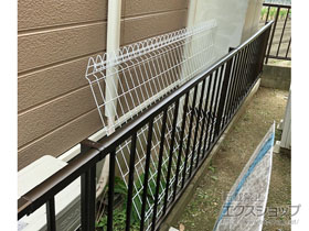 のフェンス・柵 ミエッタフェンス 防犯たて格子タイプ 自由柱施工 施工例