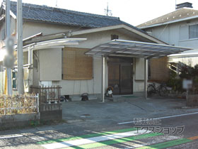 のカーポート レイナポートグラン　積雪〜20cm対応 施工例