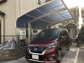 のカーポート プレシオスポート アルファ 積雪〜20cm対応 施工例