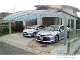 のカーポート レイナトリプルポートグラン　積雪〜20cm対応 施工例