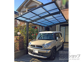 のカーポート ネスカR (ラウンドスタイル) 積雪〜20cm対応 施工例