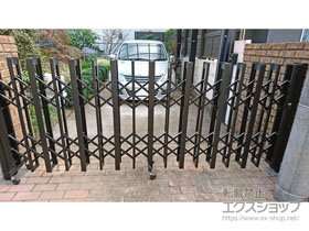 のカーゲート アルシャインII HW型Aタイプ ノンレール 片開き 320Ｓ 施工例