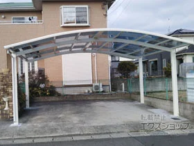 YKKAPのカーポート レイナツインポートグラン　積雪～20cm対応 施工例