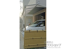 のテラス屋根 ヴェクターテラス F型 テラスタイプ 単体 積雪〜20cm対応 施工例