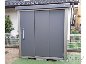 の物置・屋外倉庫 エスケーエイト SK8-70 一般型 1800×1200×1940 SK8-70-GK 施工例