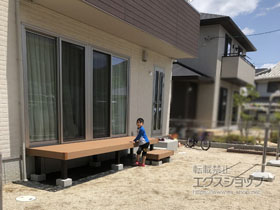 のウッドデッキ マージウッドデッキ 施工例