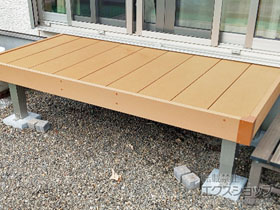 のウッドデッキ マージウッドデッキ 施工例