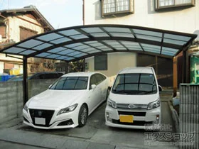 YKKAPのカーポート レイナツインポートグラン　積雪～20cm対応 施工例