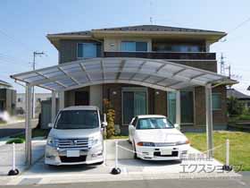 のカーポート レイナツインポートグラン　積雪〜20cm対応 施工例