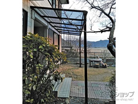 のテラス屋根 ヴェクターテラス F型 テラスタイプ 単体 積雪〜20cm対応 施工例