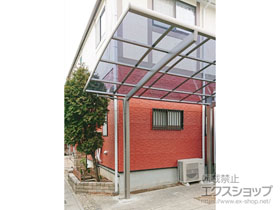 のカーポート ネスカR (ラウンドスタイル) 積雪〜20cm対応 施工例