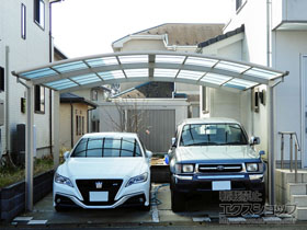 のカーポート レイナツインポートグラン　積雪〜20cm対応 施工例