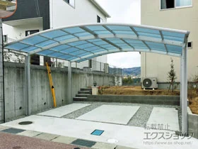 YKKAPのカーポート レイナツインポートグラン　積雪～20cm対応 施工例