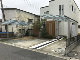 YKKAPのカーポート レイナポートグラン　積雪～20cm対応 施工例