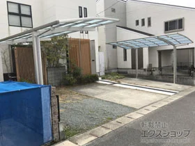 YKKAPのカーポート レイナポートグラン　積雪～20cm対応 施工例