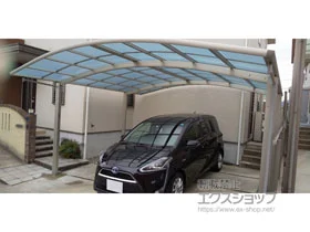 YKKAPのカーポート レイナツインポートグラン　積雪～20cm対応 施工例