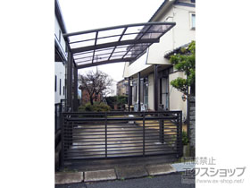 のカーポート ネスカR (ラウンドスタイル) 積雪〜20cm対応 施工例