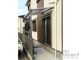 のテラス屋根 ヴェクターテラス F型 テラスタイプ 単体 積雪〜20cm対応 施工例