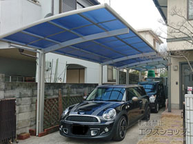 のカーポート レイナポートグラン 延長　積雪〜20cm対応 施工例