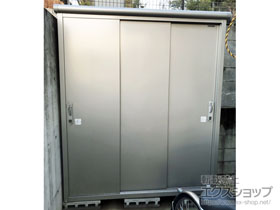 の物置・屋外倉庫 エスモ 一般型 1650×520×1959（ESE-1605A） ESE-1605A-SS 施工例