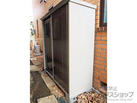 の物置・屋外倉庫 グランプレステージジャンプ 1879×650×1900 GP-196A-F-CB 施工例